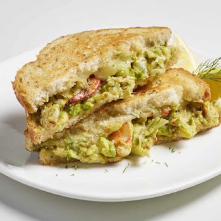 Green Lobster Grilled Cheese